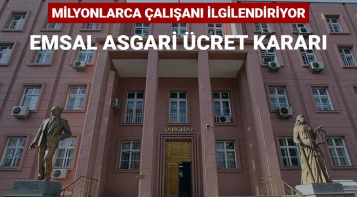 Yargıtay: Vasıflı işçi asgari ücretle çalıştırılamaz Yargıtay: Vasıflı işçi asgari ücretle çalıştırılamaz