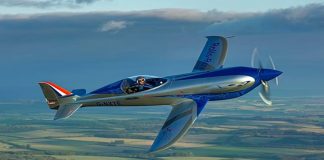 Rolls-Royce unveils the world's FASTEST all-electric plane: 'Spirit of Innovation' aircraft reaches maximum speeds of 387.4mph during test flight - smashing the existing record by 132mph