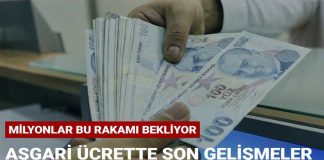 Asgari Ücrette son gelişmeler: Milyonların beklediği haber