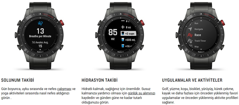 Garmin Saatler: Garmin Popüler Saatler MARQ® Driver