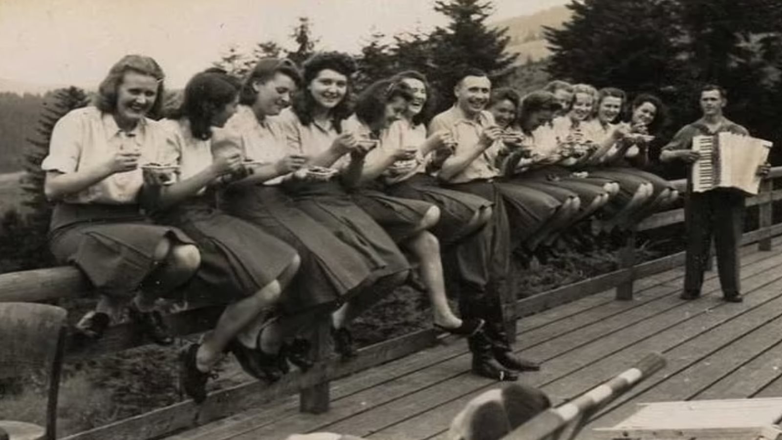 The Nazi party girls of Auschwitz: SS women romanced and caroused with death camp guard lovers as they oversaw the murder of thousands of Jews - before paying the ultimate price on the gallows