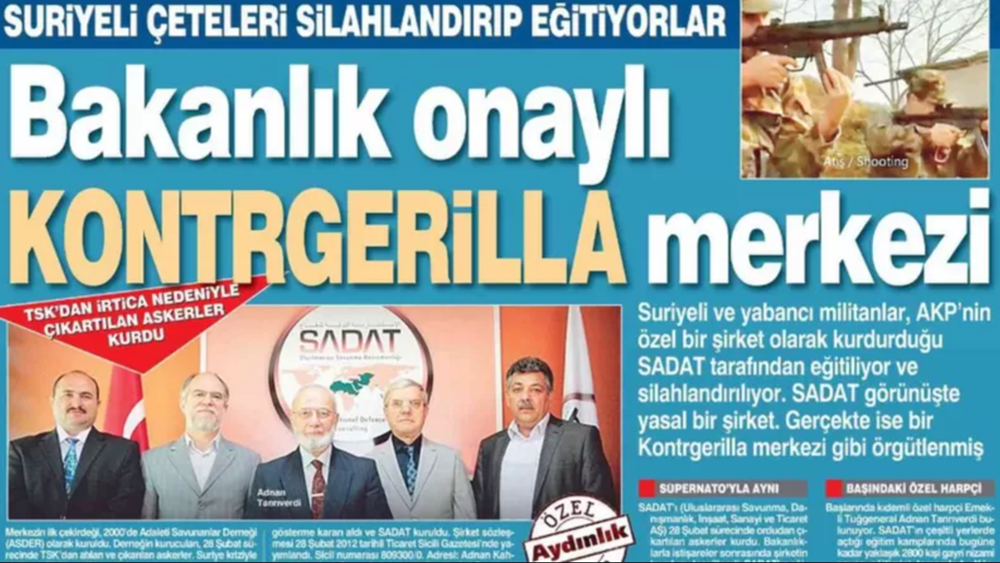 SADAT, Bir askeri şirketin anatomisi: Bahsedilen, alışılageldik türden bir ticari şirket değil
