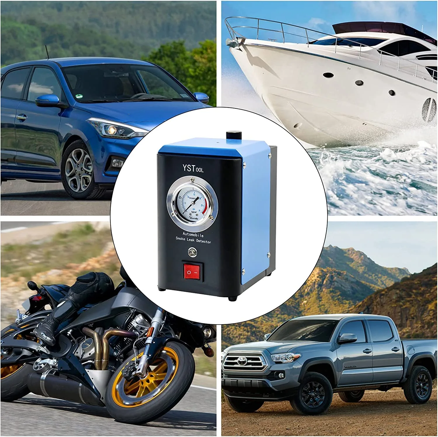 Duman Kaçak Test Dedektörü Makine Seti Sızdırmazlık Sistemi Sızdırmazlık Test Cihazı