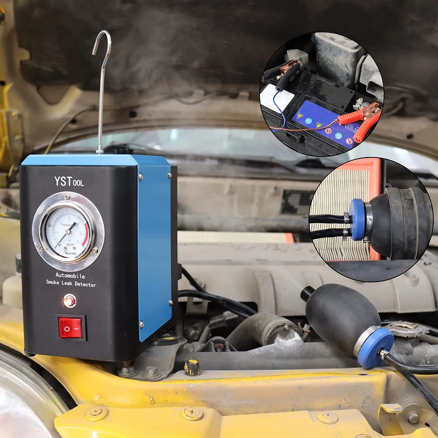 Duman Kaçak Test Dedektörü Makine Seti Sızdırmazlık Sistemi Sızdırmazlık Test Cihazı