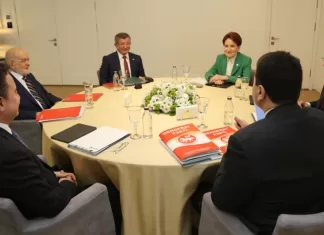 Altılı Masa toplanıyor: Gündemde aday belirleme, geçiş süreci ve seçim bildirgesi var