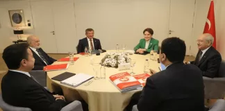 Altılı Masa, ortak cumhurbaşkanı adayının tespiti ile ilgili istişarelerin başlatılmasını kararlaştırdı