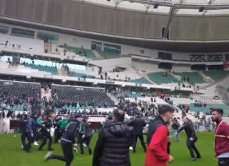 Yeşil beyazlı kulübe 9 maç seyircisiz oynama cezası verildi
