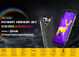 Armor 18T Ultra 5G Zırhlı Telefon Termal Kameralı Zırhlı Telefon Özellikleri